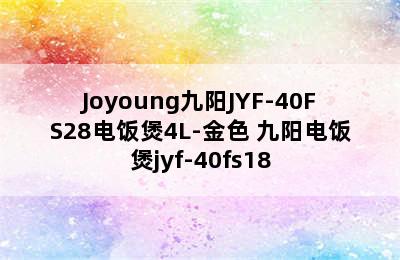 Joyoung九阳JYF-40FS28电饭煲4L-金色 九阳电饭煲jyf-40fs18